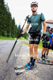 02.07.2024, Premanon, France (FRA): Eric Perrot (FRA) - Biathlon summer training, Premanon (FRA). www.nordicfocus.com. © Manzoni/NordicFocus. Every downloaded picture is fee-liable.