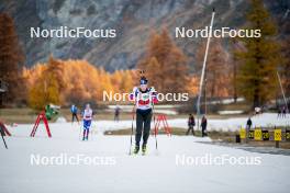 09.11.2024, Bessans, France (FRA): Lou Jeanmonnot (FRA) - Biathlon summer training, Bessans (FRA). www.nordicfocus.com. © Authamayou/NordicFocus. Every downloaded picture is fee-liable.