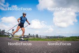 06.08.2024, Lavaze, Italy (ITA): Anna Andexer (AUT) - Biathlon summer training, Lavaze (ITA). www.nordicfocus.com. © Barbieri/NordicFocus. Every downloaded picture is fee-liable.