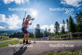 06.08.2024, Lavaze, Italy (ITA): Kristina Oberthaler (AUT) - Biathlon summer training, Lavaze (ITA). www.nordicfocus.com. © Barbieri/NordicFocus. Every downloaded picture is fee-liable.