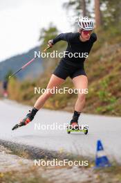 13.10.2024, Ramsau am Dachstein, Austria (AUT): Amy Baserga (SUI) - Biathlon summer training, Ramsau am Dachstein (AUT). www.nordicfocus.com. © Manzoni/NordicFocus. Every downloaded picture is fee-liable.