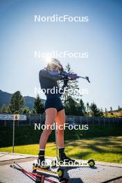 29.09.2024, Lavaze, Italy (ITA): Rebecca Passler (ITA) - Biathlon summer training, Lavaze (ITA). www.nordicfocus.com. © Barbieri/NordicFocus. Every downloaded picture is fee-liable.