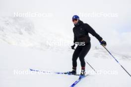 11.10.2024, Ramsau am Dachstein, Austria (AUT): Gilonne Guigonnat (FRA) - Biathlon summer training, Dachsteinglacier, Ramsau am Dachstein (AUT). www.nordicfocus.com. © Manzoni/NordicFocus. Every downloaded picture is fee-liable.