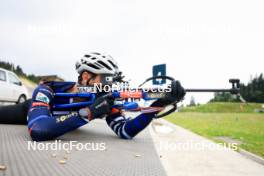 02.07.2024, Premanon, France (FRA): Fabien Claude (FRA) - Biathlon summer training, Premanon (FRA). www.nordicfocus.com. © Manzoni/NordicFocus. Every downloaded picture is fee-liable.