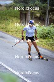 27.08.2024, Martell, Italy (ITA): Wierer Dorothea (ITA) - Biathlon summer training, Martell (ITA). www.nordicfocus.com. © Vanzetta/NordicFocus. Every downloaded picture is fee-liable.