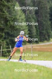 05.09.2024, Lenzerheide, Switzerland (SUI): Ingrid Landmark Tandrevold (NOR) - Biathlon summer training, Lenzerheide (SUI). www.nordicfocus.com. © Manzoni/NordicFocus. Every downloaded picture is fee-liable.