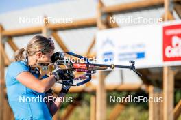 02.09.2024, Font-Romeu, France (FRA): Anna Magnusson (SWE) - Biathlon summer training, Font-Romeu (FRA). www.nordicfocus.com. © Authamayou/NordicFocus. Every downloaded picture is fee-liable.