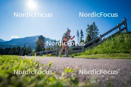 28.06.2024, Lavaze, Italy (ITA): Karoline Offigstad  Knotten (NOR) - Biathlon summer training, Lavaze (ITA). www.nordicfocus.com. © Barbieri/NordicFocus. Every downloaded picture is fee-liable.