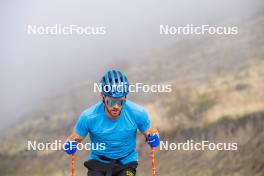 02.09.2024, Font-Romeu, France (FRA): Malte Stefansson (SWE) - Biathlon summer training, Font-Romeu (FRA). www.nordicfocus.com. © Authamayou/NordicFocus. Every downloaded picture is fee-liable.