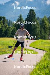 27.06.2024, Lavaze, Italy (ITA): Sturla Holm Laegreid (NOR) - Biathlon summer training, Lavaze (ITA). www.nordicfocus.com. © Barbieri/NordicFocus. Every downloaded picture is fee-liable.