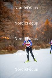 09.11.2024, Bessans, France (FRA): Oceane Michelon (FRA) - Biathlon summer training, Bessans (FRA). www.nordicfocus.com. © Authamayou/NordicFocus. Every downloaded picture is fee-liable.