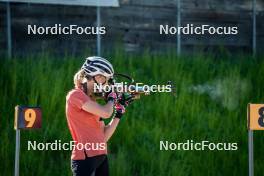 27.06.2024, Lavaze, Italy (ITA): Juni Arnekleiv (NOR) - Biathlon summer training, Lavaze (ITA). www.nordicfocus.com. © Barbieri/NordicFocus. Every downloaded picture is fee-liable.