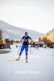 07.11.2024, Bessans, France (FRA): Chloe Bened (FRA) - Biathlon summer training, Bessans (FRA). www.nordicfocus.com. © Authamayou/NordicFocus. Every downloaded picture is fee-liable.