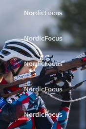 21.10.2024, Lavaze, Italy (ITA): Karoline Offigstad Knotten (NOR) - Biathlon summer training, Lavaze (ITA). www.nordicfocus.com. © Vanzetta/NordicFocus. Every downloaded picture is fee-liable.