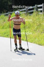 18.07.2024, Lenzerheide, Switzerland (SUI): Vaclav Cervenka (USA) - Biathlon summer training, Lenzerheide (SUI). www.nordicfocus.com. © Manzoni/NordicFocus. Every downloaded picture is fee-liable.