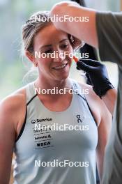 20.05.2024, Lenzerheide, Switzerland (SUI): Elisa Gasparin (SUI) - Biathlon summer training, Lenzerheide (SUI). www.nordicfocus.com. © Manzoni/NordicFocus. Every downloaded picture is fee-liable.