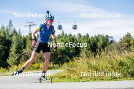 05.09.2024, Font-Romeu, France (FRA): Elvira Oeberg (SWE) - Biathlon summer training, Font-Romeu (FRA). www.nordicfocus.com. © Authamayou/NordicFocus. Every downloaded picture is fee-liable.