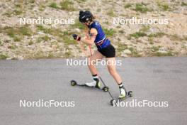 12.06.2024, Premanon, France (FRA): Oceane Michelon (FRA) - Biathlon summer training, Premanon (FRA). www.nordicfocus.com. © Manzoni/NordicFocus. Every downloaded picture is fee-liable.