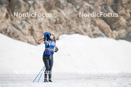 19.06.2024, Tignes, France (FRA): Gilonne Guigonnat (FRA) - Biathlon summer training, Tignes (FRA). www.nordicfocus.com. © Authamayou/NordicFocus. Every downloaded picture is fee-liable.