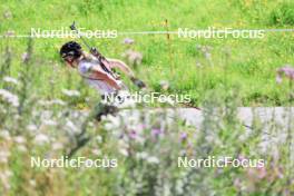 06.08.2024, Lenzerheide, Switzerland (SUI): Lisa Theresa Hauser (AUT) - Biathlon summer training, Lenzerheide (SUI). www.nordicfocus.com. © Manzoni/NordicFocus. Every downloaded picture is fee-liable.