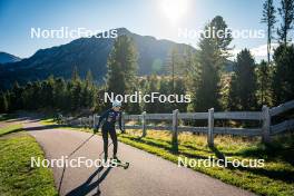 29.09.2024, Lavaze, Italy (ITA): Hannah Auchentaller (ITA) - Biathlon summer training, Lavaze (ITA). www.nordicfocus.com. © Barbieri/NordicFocus. Every downloaded picture is fee-liable.