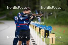 15.06.2024, Correncon-en-Vercors, France (FRA): Eric Perrot (FRA) - Biathlon summer training, Correncon-en-Vercors (FRA). www.nordicfocus.com. © Joly/NordicFocus. Every downloaded picture is fee-liable.