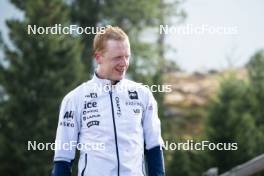 22.10.2024, Lavaze, Italy (ITA): Johannes Thingnes Boe (NOR) - Biathlon summer training, Lavaze (ITA). www.nordicfocus.com. © Vanzetta/NordicFocus. Every downloaded picture is fee-liable.