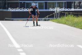 18.07.2024, Lenzerheide, Switzerland (SUI): Bjorn Westervelt (USA) - Biathlon summer training, Lenzerheide (SUI). www.nordicfocus.com. © Manzoni/NordicFocus. Every downloaded picture is fee-liable.