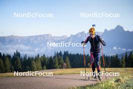 22.10.2024, Lavaze, Italy (ITA): Johannes Thingnes Boe (NOR) - Biathlon summer training, Lavaze (ITA). www.nordicfocus.com. © Vanzetta/NordicFocus. Every downloaded picture is fee-liable.