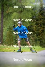 26.08.2024, Martell, Italy (ITA): Elia Zeni (ITA) - Biathlon summer training, Martell (ITA). www.nordicfocus.com. © Vanzetta/NordicFocus. Every downloaded picture is fee-liable.