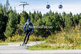 05.09.2024, Font-Romeu, France (FRA): Sebastian Samuelsson (SWE) - Biathlon summer training, Font-Romeu (FRA). www.nordicfocus.com. © Authamayou/NordicFocus. Every downloaded picture is fee-liable.