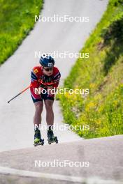 27.06.2024, Lavaze, Italy (ITA): Johannes Dale-Skjevdal (NOR) - Biathlon summer training, Lavaze (ITA). www.nordicfocus.com. © Barbieri/NordicFocus. Every downloaded picture is fee-liable.