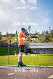 06.06.2024, Lavaze, Italy (ITA): Viktor Brandt (SWE) - Biathlon summer training, Lavaze (ITA). www.nordicfocus.com. © Barbieri/NordicFocus. Every downloaded picture is fee-liable.