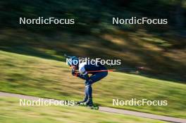 29.09.2024, Lavaze, Italy (ITA): Lukas Hofer (ITA) - Biathlon summer training, Lavaze (ITA). www.nordicfocus.com. © Barbieri/NordicFocus. Every downloaded picture is fee-liable.