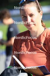 06.08.2024, Lenzerheide, Switzerland (SUI): Lena Haecki-Gross (SUI) - Biathlon summer training, Lenzerheide (SUI). www.nordicfocus.com. © Manzoni/NordicFocus. Every downloaded picture is fee-liable.