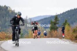 13.10.2024, Ramsau am Dachstein, Austria (AUT): Lea Meier (SUI) - Biathlon summer training, Ramsau am Dachstein (AUT). www.nordicfocus.com. © Manzoni/NordicFocus. Every downloaded picture is fee-liable.