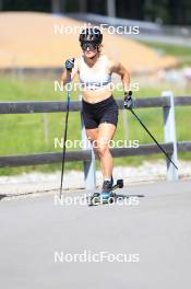 15.07.2024, Lenzerheide, Switzerland (SUI): Grace Castonguay (USA) - Biathlon summer training, Lenzerheide (SUI). www.nordicfocus.com. © Manzoni/NordicFocus. Every downloaded picture is fee-liable.