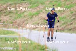 05.09.2024, Lenzerheide, Switzerland (SUI): Denys Nasyko (UKR) - Biathlon summer training, Lenzerheide (SUI). www.nordicfocus.com. © Manzoni/NordicFocus. Every downloaded picture is fee-liable.