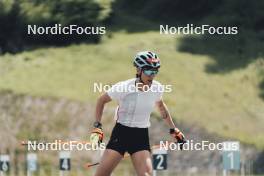 19.05.2024, Forni Avoltri, Italy (ITA): Lisa Vittozzi (ITA) - Biathlon summer training, Forni Avoltri (ITA). www.nordicfocus.com. © Del Fabbro/NordicFocus. Every downloaded picture is fee-liable.