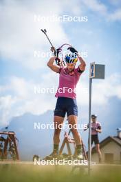 06.08.2024, Lavaze, Italy (ITA): Anna Gandler (AUT) - Biathlon summer training, Lavaze (ITA). www.nordicfocus.com. © Barbieri/NordicFocus. Every downloaded picture is fee-liable.