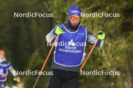 06.11.2024, Davos, Switzerland (SUI): Jeremy Finello (SUI) - Biathlon training, snowfarming track, Davos (SUI). www.nordicfocus.com. © Manzoni/NordicFocus. Every downloaded picture is fee-liable.