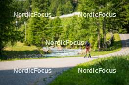 17.07.2024, Martell, Italy (ITA): Beatrice Trabucchi (ITA) - Biathlon summer training, Martell (ITA). www.nordicfocus.com. © Barbieri/NordicFocus. Every downloaded picture is fee-liable.