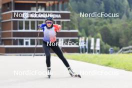 15.09.2024, Lenzerheide, Switzerland (SUI): Camille Bened (FRA) - Sommer Nordic Event 2024, Sommer Biathlon Cup, Lenzerheide (SUI). www.nordicfocus.com. © Manzoni/NordicFocus. Every downloaded picture is fee-liable.