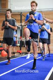 23.07.2024, Premanon, France (FRA): Antonin Guigonnat (FRA) - Biathlon summer training, Premanon (FRA). www.nordicfocus.com. © Manzoni/NordicFocus. Every downloaded picture is fee-liable.