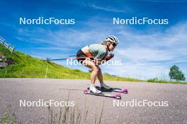 28.06.2024, Lavaze, Italy (ITA): Karoline Offigstad  Knotten (NOR) - Biathlon summer training, Lavaze (ITA). www.nordicfocus.com. © Barbieri/NordicFocus. Every downloaded picture is fee-liable.