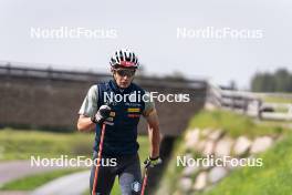 19.06.2024, Lavaze, Italy (ITA): Tommaso Giacomel (ITA) - Biathlon summer training, Lavaze (ITA). www.nordicfocus.com. © Vanzetta/NordicFocus. Every downloaded picture is fee-liable.