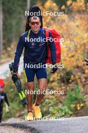 11.10.2024, Ramsau am Dachstein, Austria (AUT): Denys Nasyko (UKR) - Biathlon summer training, Dachsteinglacier, Ramsau am Dachstein (AUT). www.nordicfocus.com. © Manzoni/NordicFocus. Every downloaded picture is fee-liable.