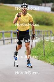 05.09.2024, Lenzerheide, Switzerland (SUI): Anton Dudchenko (UKR) - Biathlon summer training, Lenzerheide (SUI). www.nordicfocus.com. © Manzoni/NordicFocus. Every downloaded picture is fee-liable.