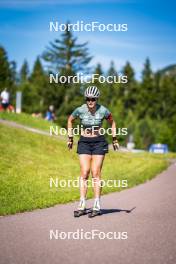 28.06.2024, Lavaze, Italy (ITA): Karoline Offigstad  Knotten (NOR) - Biathlon summer training, Lavaze (ITA). www.nordicfocus.com. © Barbieri/NordicFocus. Every downloaded picture is fee-liable.