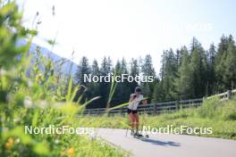 18.07.2024, Lenzerheide, Switzerland (SUI): Flavia Barmettler (SUI) - Biathlon summer training, Lenzerheide (SUI). www.nordicfocus.com. © Manzoni/NordicFocus. Every downloaded picture is fee-liable.